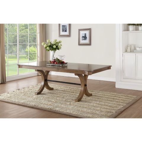 Understanding the Craftsmanship of the ACME Harald Dining Table Gray Oak